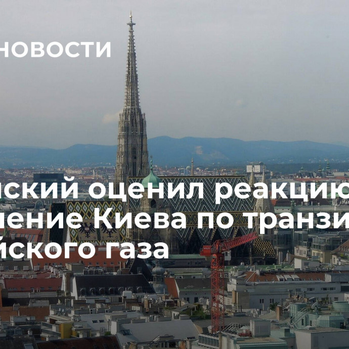 Любинский оценил реакцию Вены на решение Киева по транзиту российского газа