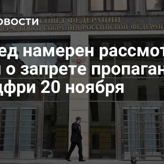 Совфед намерен рассмотреть закон о запрете пропаганды чайлдфри 20 ноября