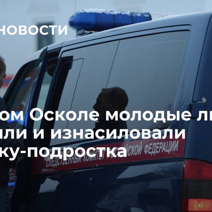 В Старом Осколе молодые люди похитили и изнасиловали девушку-подростка