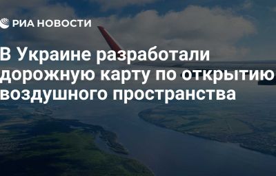 В Украине разработали дорожную карту по открытию воздушного пространства