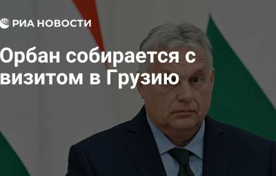 Орбан собирается с визитом в Грузию