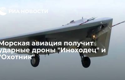 Морская авиация получит ударные дроны "Иноходец" и "Охотник"