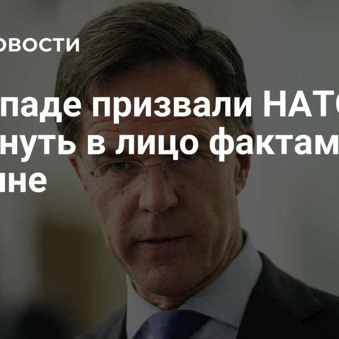 На Западе призвали НАТО взглянуть в лицо фактам по Украине