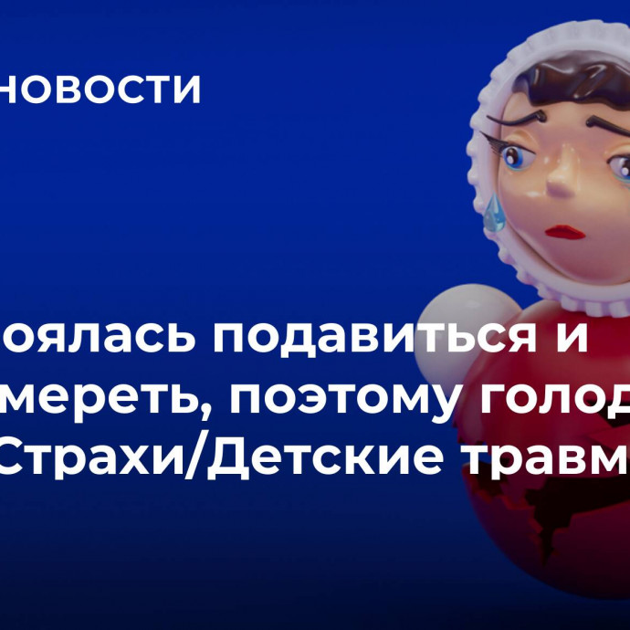 Боялась подавиться и умереть, поэтому голодала. 