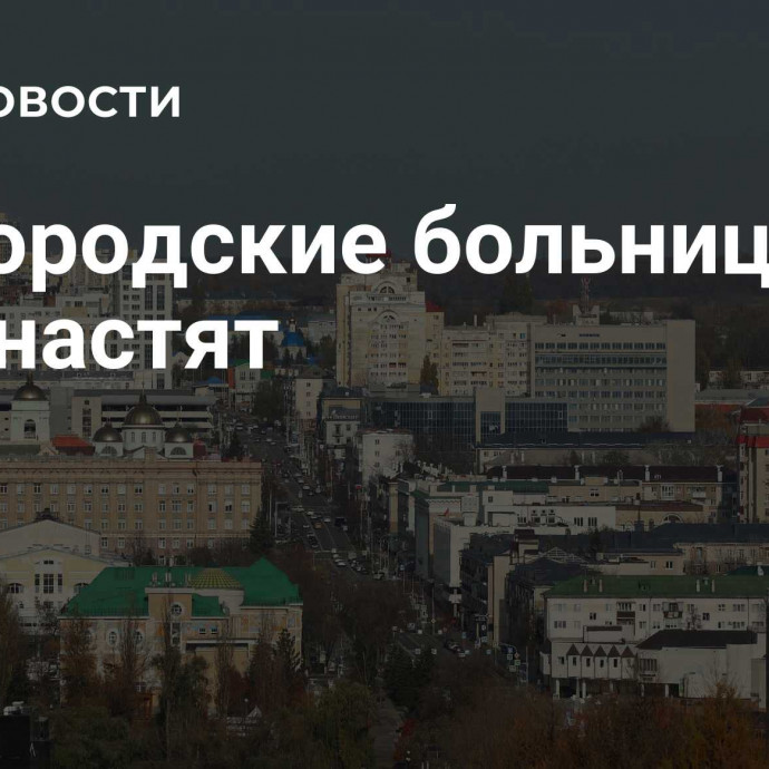 Белгородские больницы дооснастят