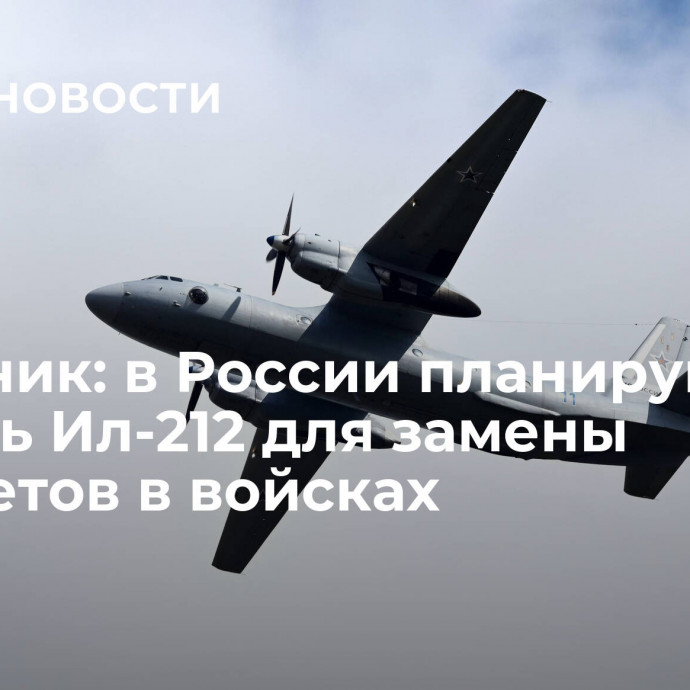 Источник: в России планируют создать Ил-212 для замены самолетов в войсках