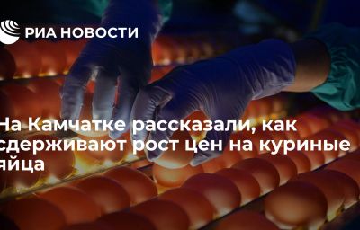 На Камчатке рассказали, как сдерживают рост цен на куриные яйца