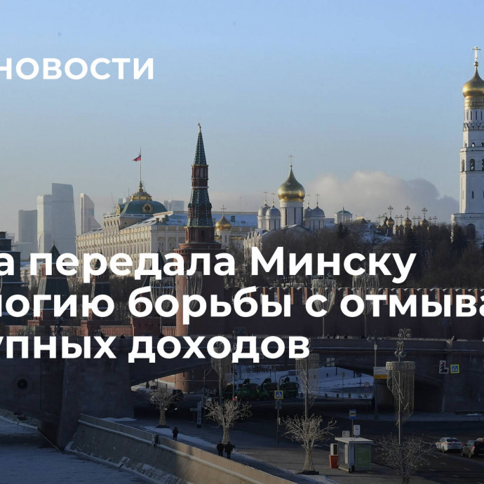 Москва передала Минску технологию борьбы с отмыванием преступных доходов