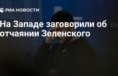 На Западе заговорили об отчаянии Зеленского