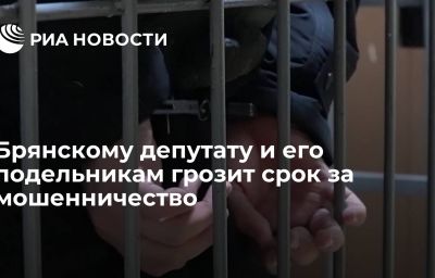 Брянскому депутату и его подельникам грозит срок за мошенничество