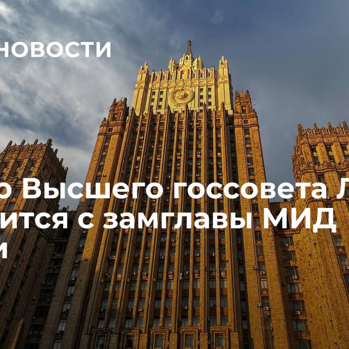 Спикер Высшего госсовета Ливии встретится с замглавы МИД России