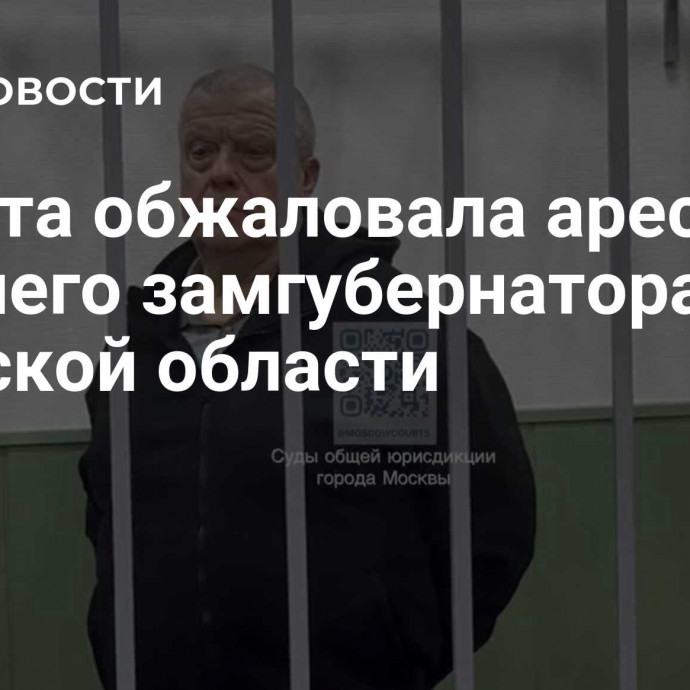 Защита обжаловала арест бывшего замгубернатора Брянской области