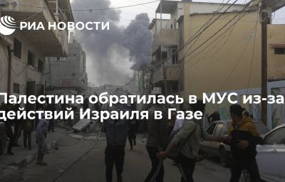 Палестина обратилась в МУС из-за действий Израиля в Газе