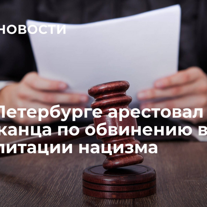 Суд в Петербурге арестовал американца по обвинению в реабилитации нацизма