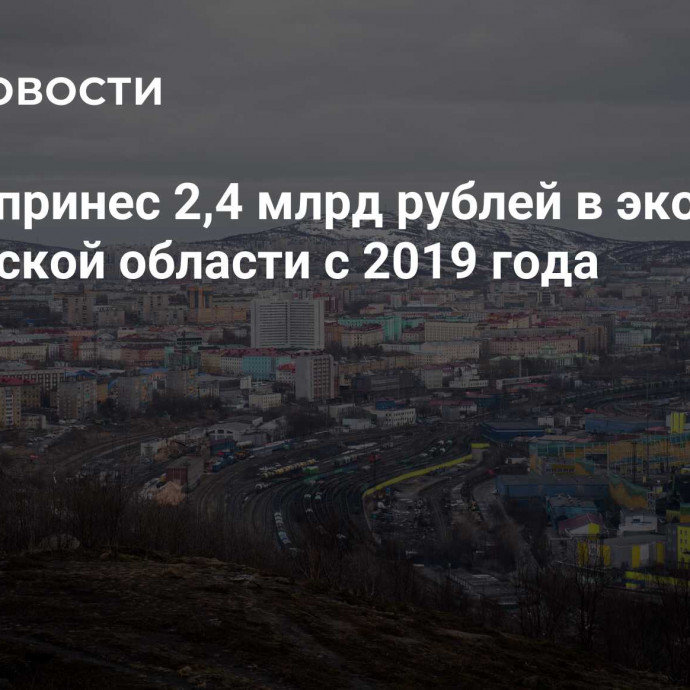 Туризм принес 2,4 млрд рублей в экономику Мурманской области с 2019 года