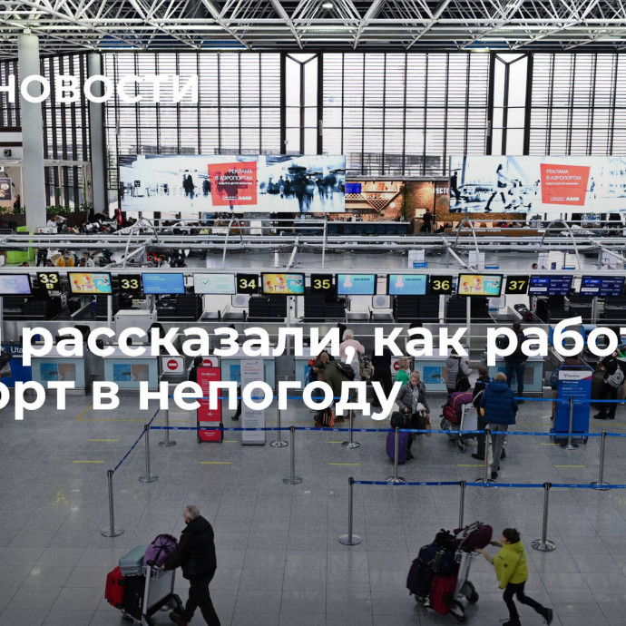 В Сочи рассказали, как работает аэропорт в непогоду