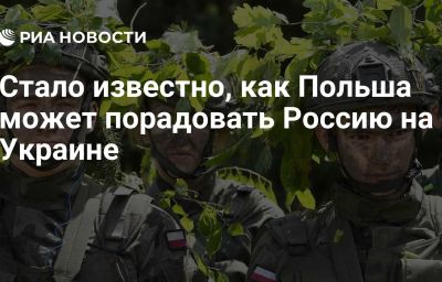 Стало известно, как Польша может порадовать Россию на Украине