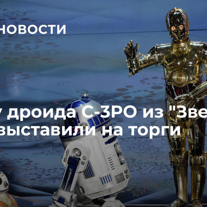 Голову дроида C-3PO из 