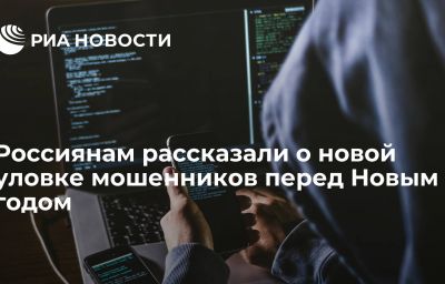 Россиянам рассказали о новой уловке мошенников перед Новым годом