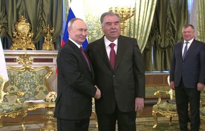 Лидеры России и Таджикистана встретились в Кремле
