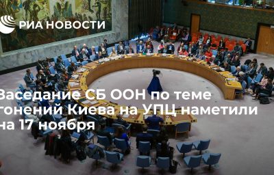 Заседание СБ ООН по теме гонений Киева на УПЦ наметили на 17 ноября