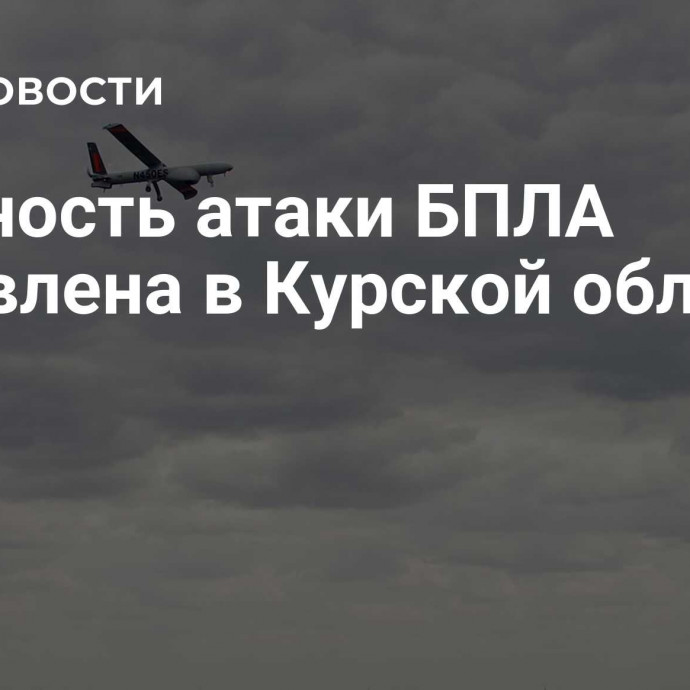 Опасность атаки БПЛА объявлена в Курской области