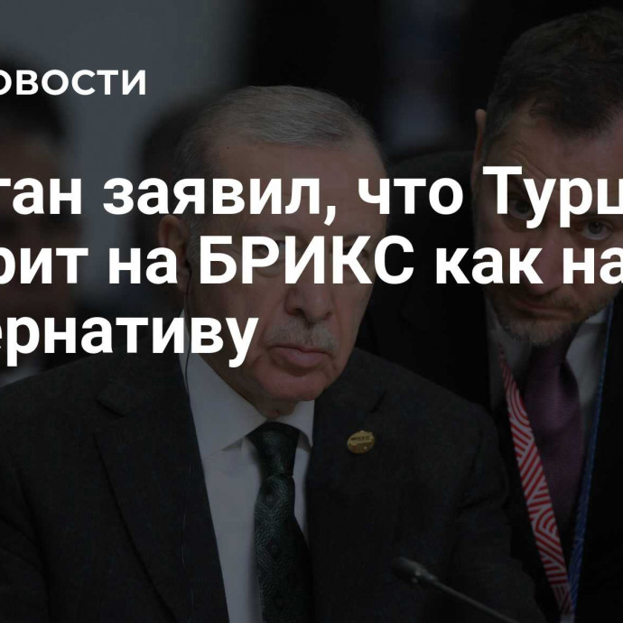 Эрдоган заявил, что Турция не смотрит на БРИКС как на альтернативу