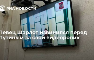 Певец Шарлот извинился перед Путиным за свой видеоролик