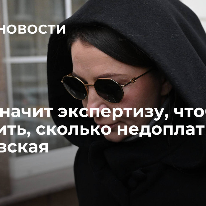 СК назначит экспертизу, чтобы выяснить, сколько недоплатила Блиновская