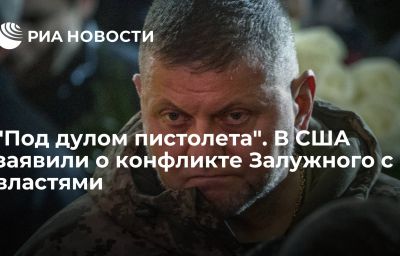 "Под дулом пистолета". В США заявили о конфликте Залужного с властями